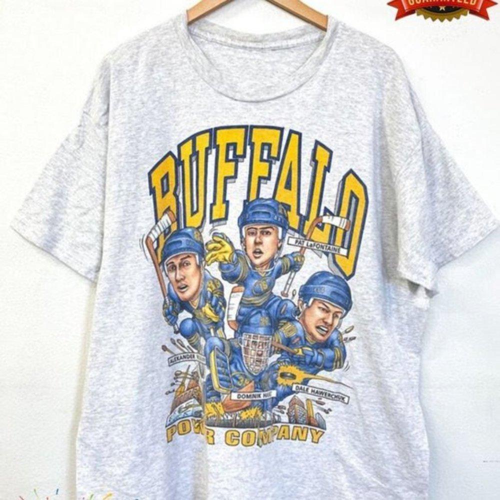 Retro Nhl Buffalo Sabres T-Shirt, Buffalo Sabres Shirt, Nhl Shirt, Ice Hockey